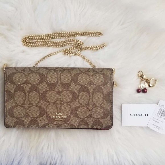 COACH | Crossbody Clutch with charms